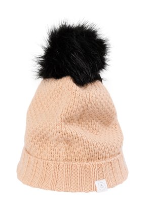 CASH-MERE MIT BOMMEL - Mütze - camel