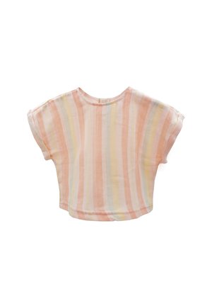 GOTS MINI - Blouse - muschelrosa streifen