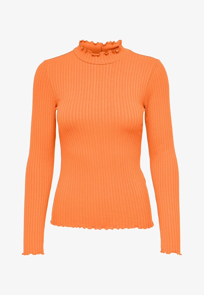 JDY L/S HIGHNECK - Langarmshirt - orange
