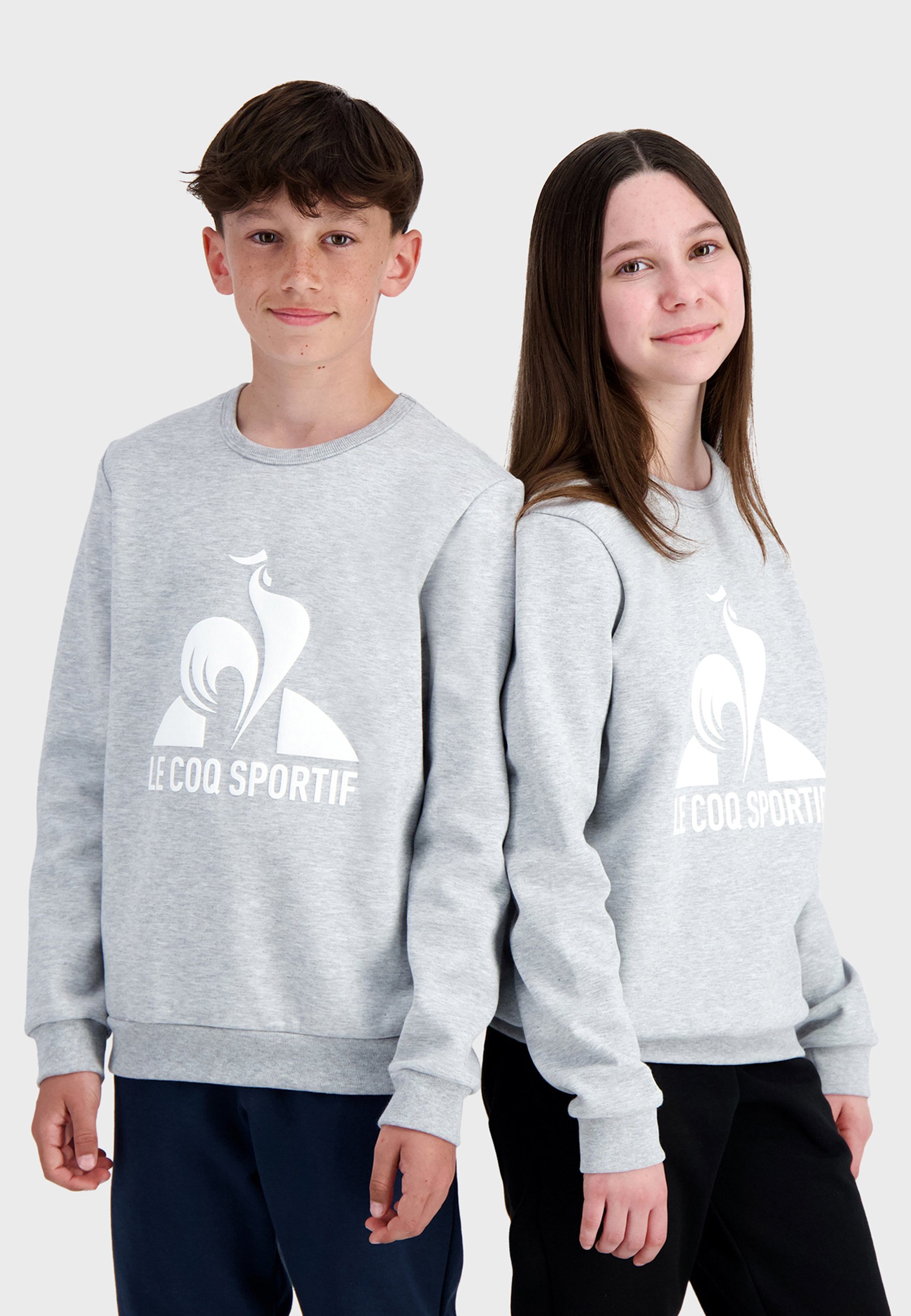 Le Coq Sportif ESS Hoody N°2 M Gris Chiné ClairLE Hombre Talla XS