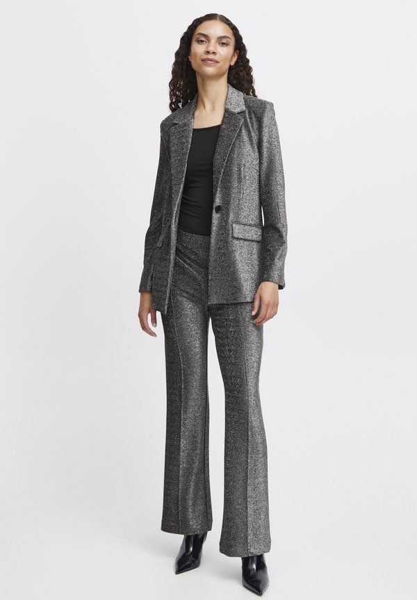 BYTACHA - Short coat - silver mix3