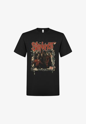 rockshirts, SLIPKNOT GROUP T-SHIRT - T-Shirt print - black