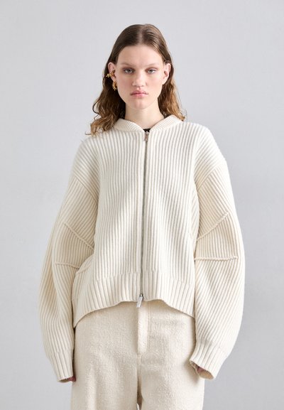 Helmut Lang APEX FULL ZIP - Gilet - ivory