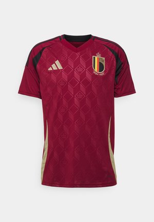 BELGIUM RBFA HOME JERSEY - Football shirt - burgundy