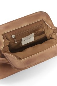 Gestuz VELINA EMBOSSED - Pochette - brown faded