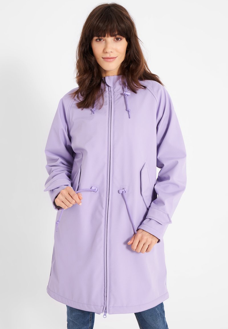 Derbe ISLAND FRIESE - Parka - purple rose off white