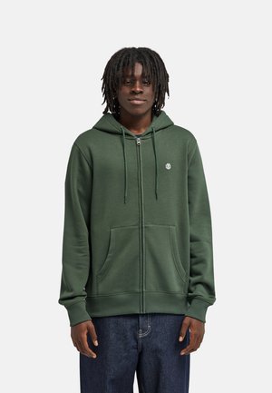 Element, ELEMENT CORNELL CLASSIC - KAPUZENPULLI MIT REISSVERSCHLUSS FÜR MÄNNER ELYFT00199 - Sudadera con cremallera - green