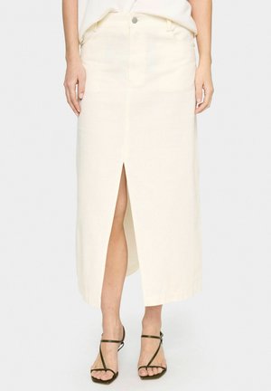 TROPEZ DIKISZ - Maxi skirt - ice