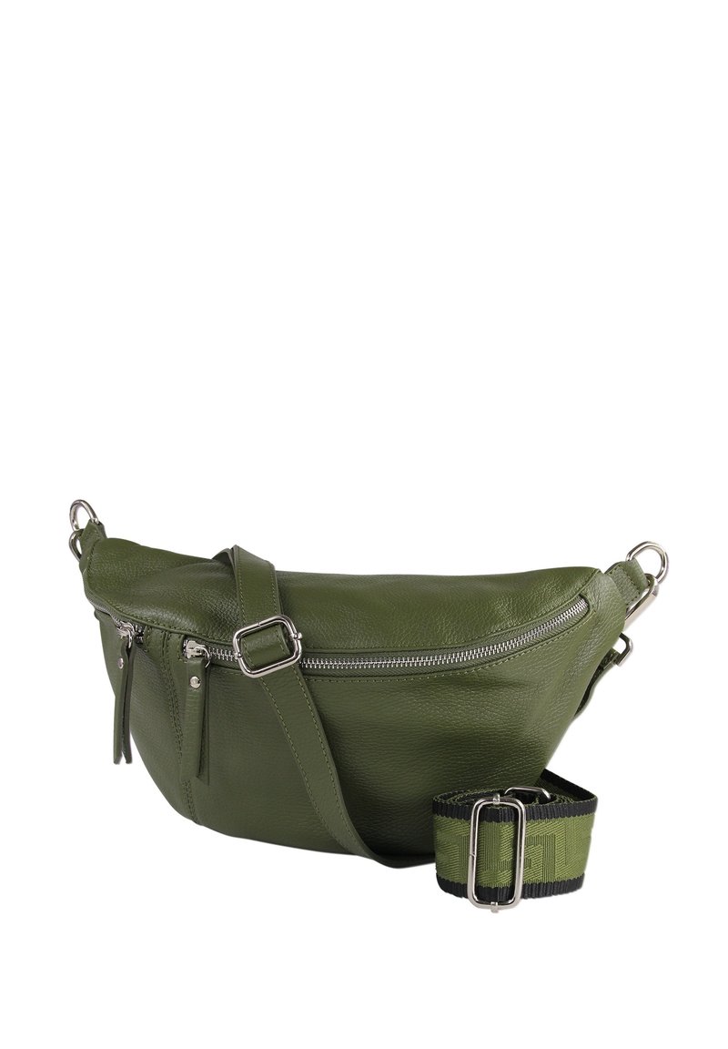 DrachenLeder TOSCANTO - Schoudertas - grün