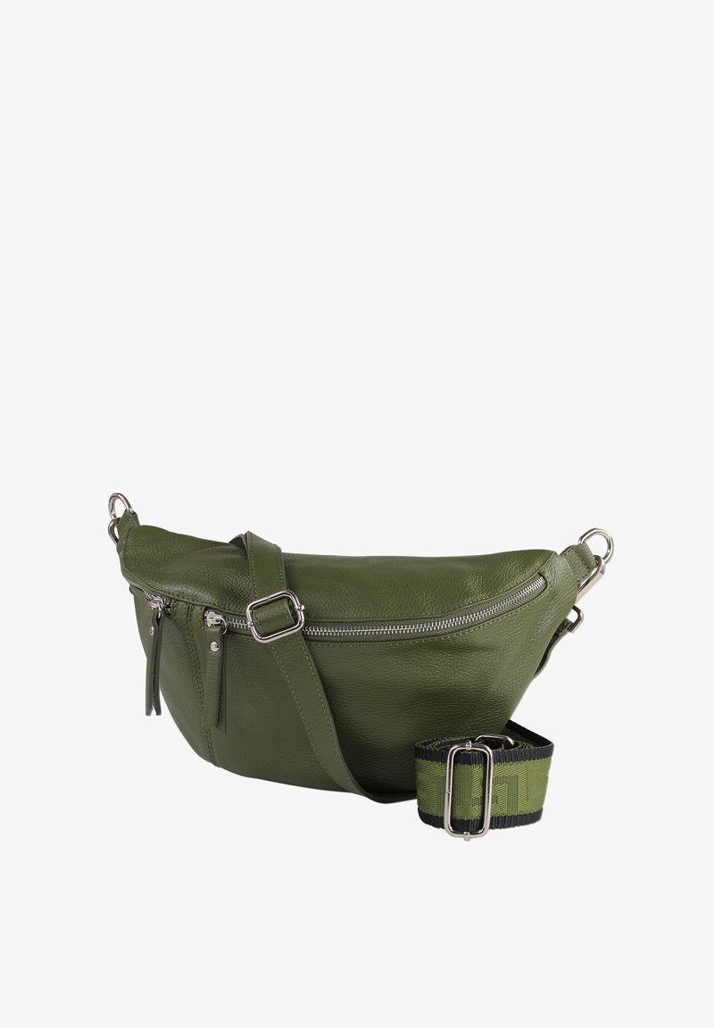 DrachenLeder TOSCANTO - Schoudertas - grün