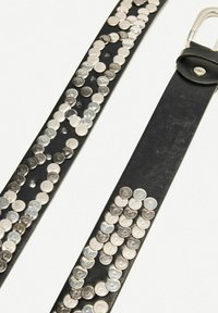 Bershka WIDE STUDDED - Öv - black