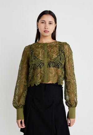 ONLELLA SHIRT - Bluse - winter moss