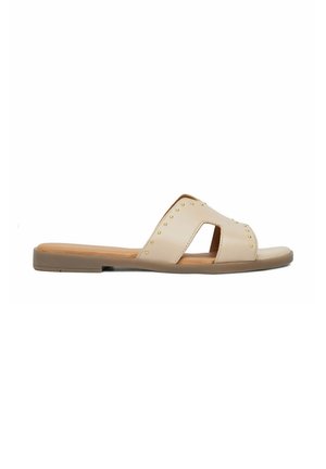 Lasocki, LASOCKI WOMEN'S FLIP-FLOPS BEIGE - Sandalias planas - beige