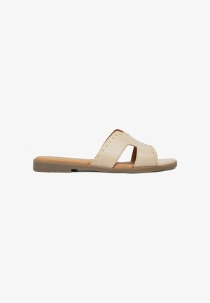 Lasocki, LASOCKI WOMEN'S FLIP-FLOPS BEIGE - Muiltjes - beige