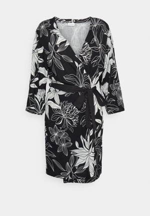 LASCANA, KIMONO - Albornoz - black