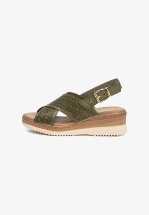 XTI, Sandalias con plataforma - kakhi