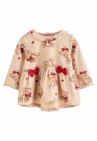 Next FRILL REGULAR FIT SET  - Langarmshirt - beige red check bear