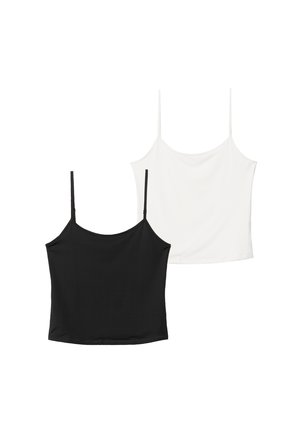Stradivarius PACK OF 2  - Top - black
