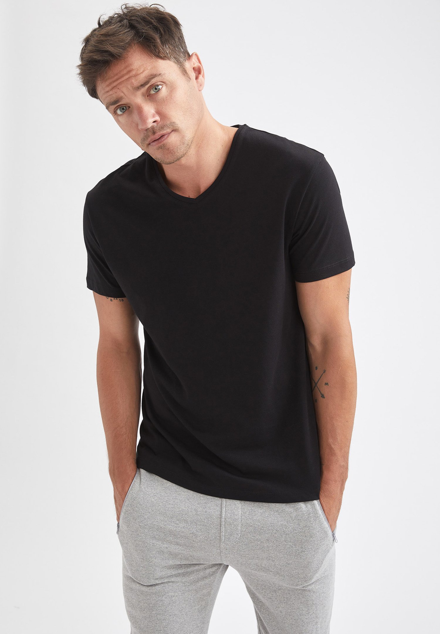 Herrer PACK OF 2 - T-shirts basic Herrer PACK OF 2 - T-shirts basic