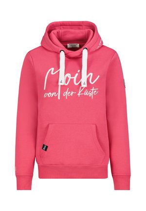 MOIN MIT BESTICKUNG - Kapuzenpullover - pink