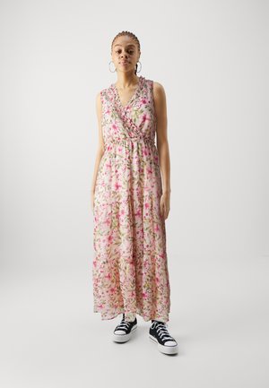 VILA VIFALIA ANKLE DRESS - Maxi dress - silver pink/pink