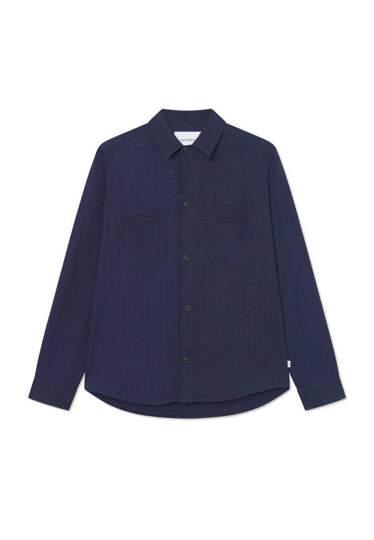 Les Deux Overhemd donkerblauw