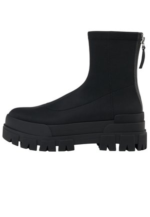 Botines con plataforma - black