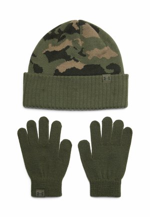 SET - Gloves - marine od green
