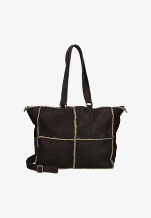 Burkely, LANA WIDE TOTE - Shopping Bag - dark brown