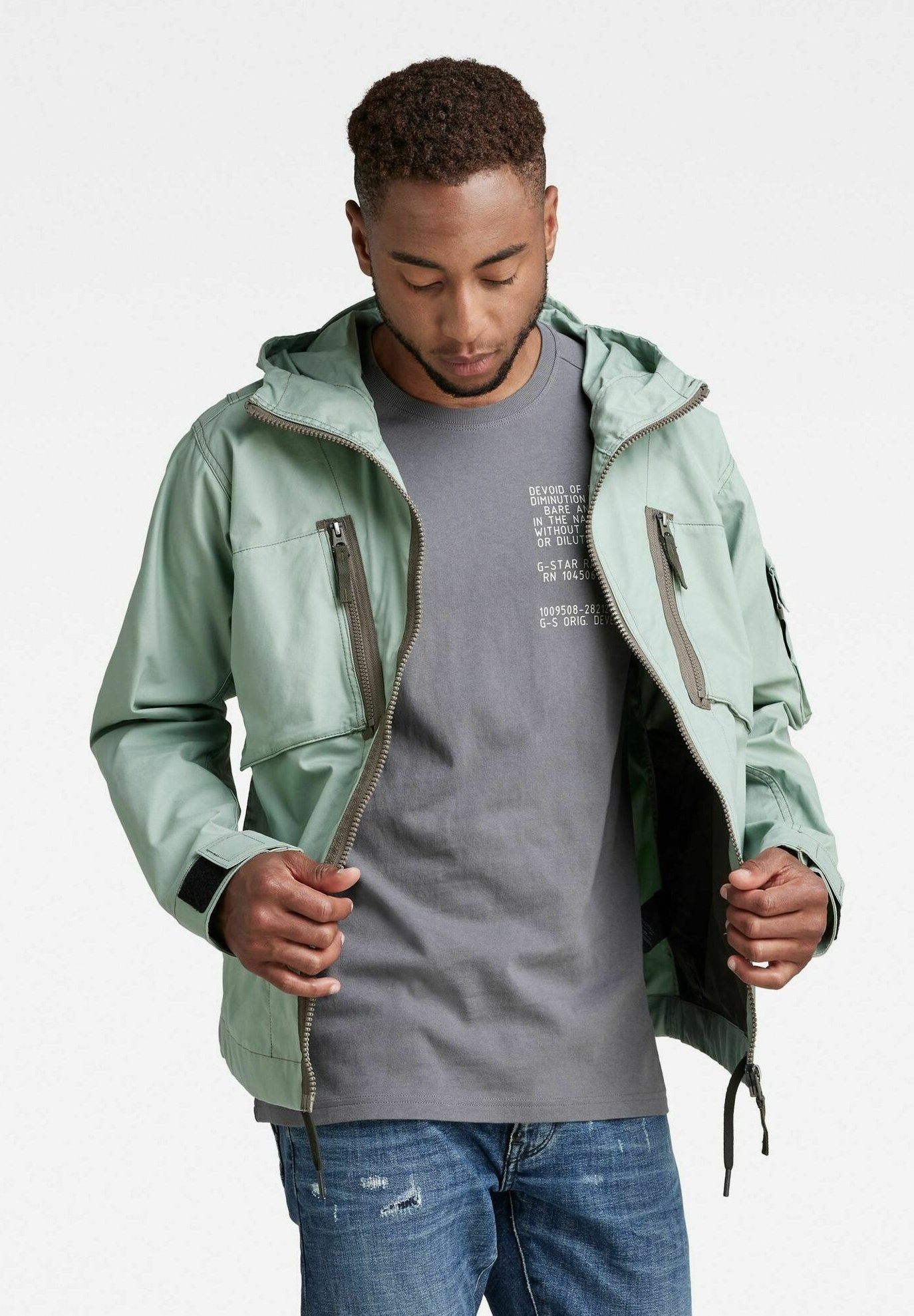 G-Star HOODED SPORTY - Summer jacket 
