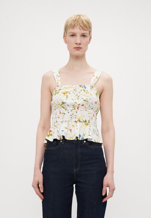 VMEASY GATHERING SINGLET - Topper - snow white