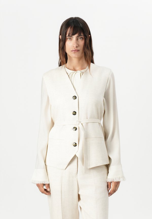 PALMER SUMMER - Waistcoat - pistachio shell