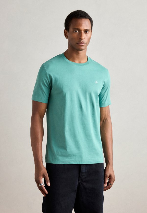 SHORT SLEEVE LOGO PRINT - Basic T-shirt - eucalyptus