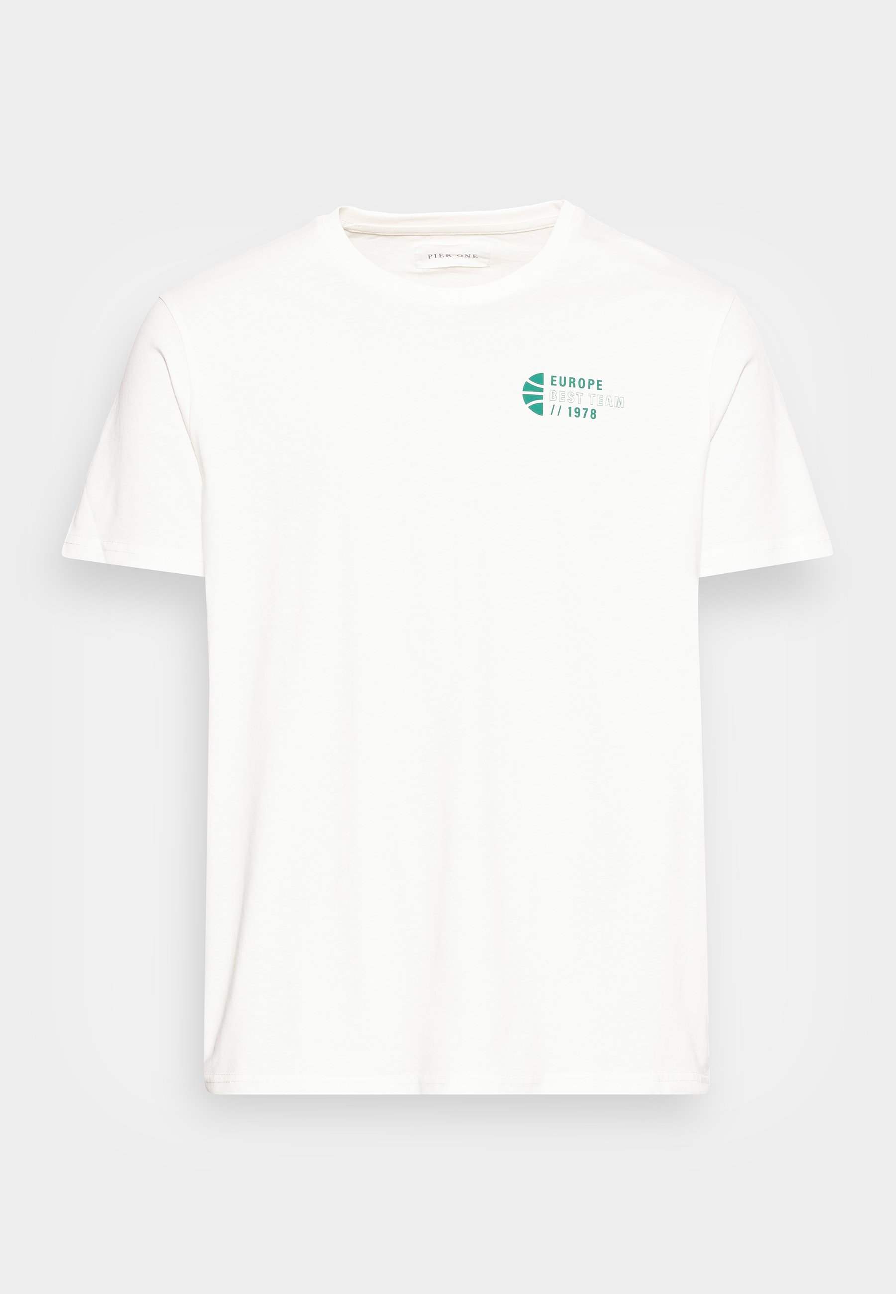 Pier One Print T-shirt - off white/off 