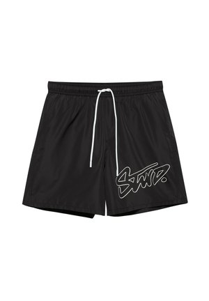 PULL&BEAR, STWD - SWIM SHORTS - Short de bain - black