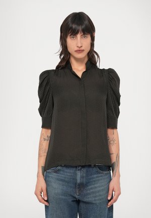 THE HOUNDSTOOTH GILLIAN  - Button-down blouse - americano