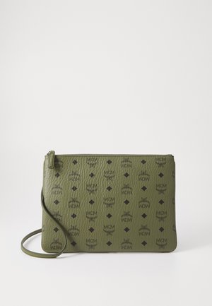 AREN FLAT POUCH - Cross body bag - khaki moss