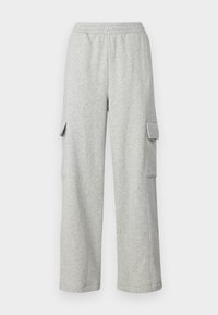 FRONT SEAM WIDE LEG PANT - Donji dijelovi trenirke - light grey