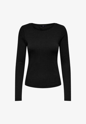 ONLY, ONLJUNE L/S TOP JRS - Μπλούζα με μακριά μανίκια - black