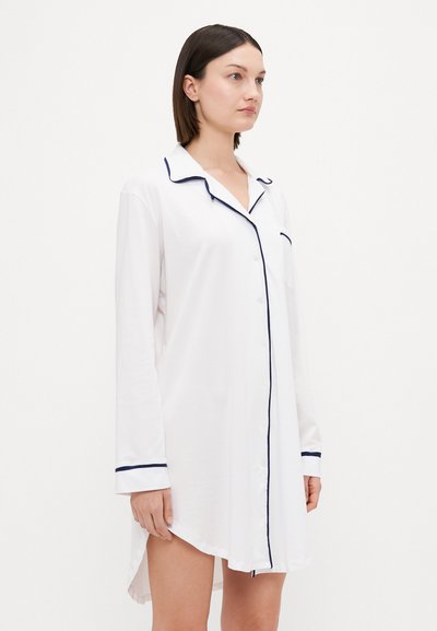 Polo Ralph Lauren SLEEPSHIRT - Νυχτικό - white cloud