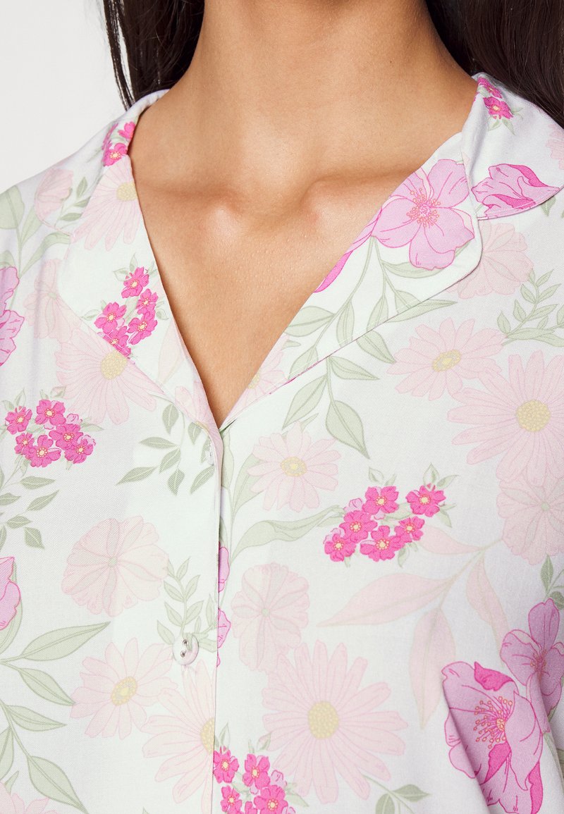 Damen Nachthemden | Esprit SEASONAL PRINT Pyjama white/weiß - HR87870 Damen Nachthemden | Esprit SEASONAL PRINT Pyjama white/weiß - HR87870