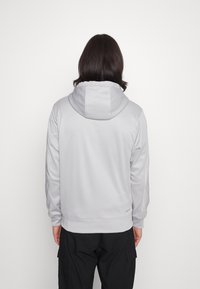 Nike Sportswear HOODIE - Camisola com fecho - light iron ore/light iron ore/black