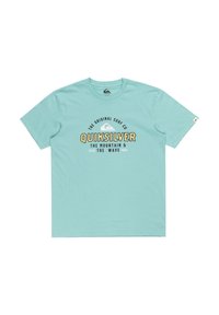 FLOATING AROUND - FÜR - Print T-shirt - blue