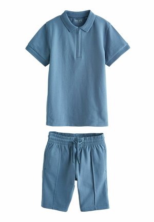 SET  - REGULAR FIT - Treniņtērpa apakšdaļas - blue