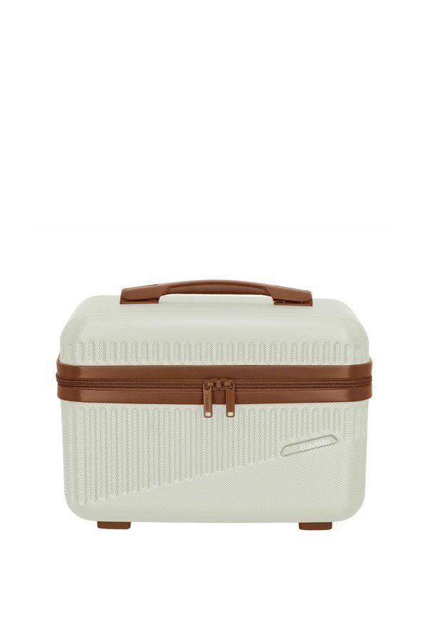 BALI BEAUTY - Kosmetiktasche - weiss cognac