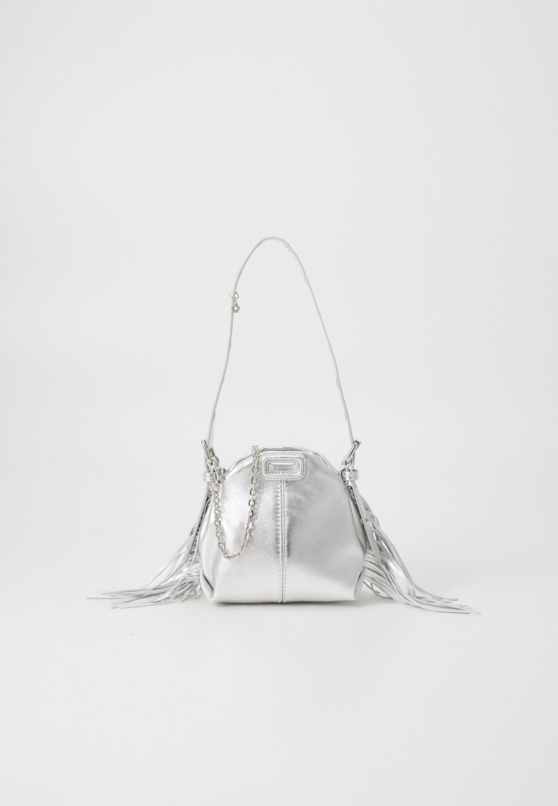 Maje - MISSMMICROMETAL - Handbag - argent, Enlarge