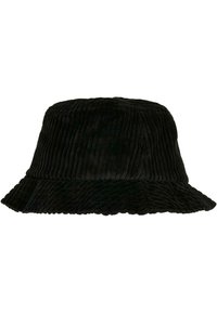 Flexfit - BIG CORDUROY BUCKET - Kalap - black Miniatűr kép 1