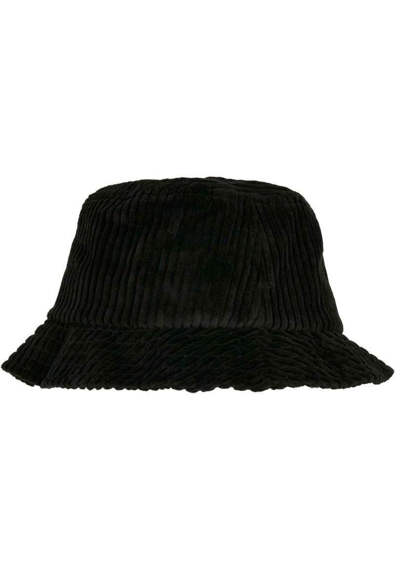 Flexfit - BIG CORDUROY BUCKET - Kalap - black, Nagyítás