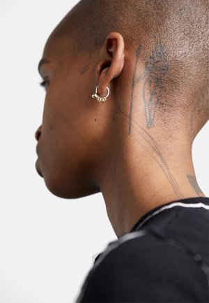 PUNK NANO EARRING FLOOTING - Én ørering - yellow gold/white gold