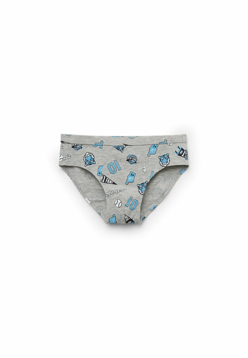 Tezenis Kalhotky - grau y grigio melange chiaro stampa colleg